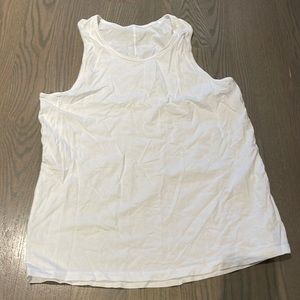 Mens lululemon medium white tank